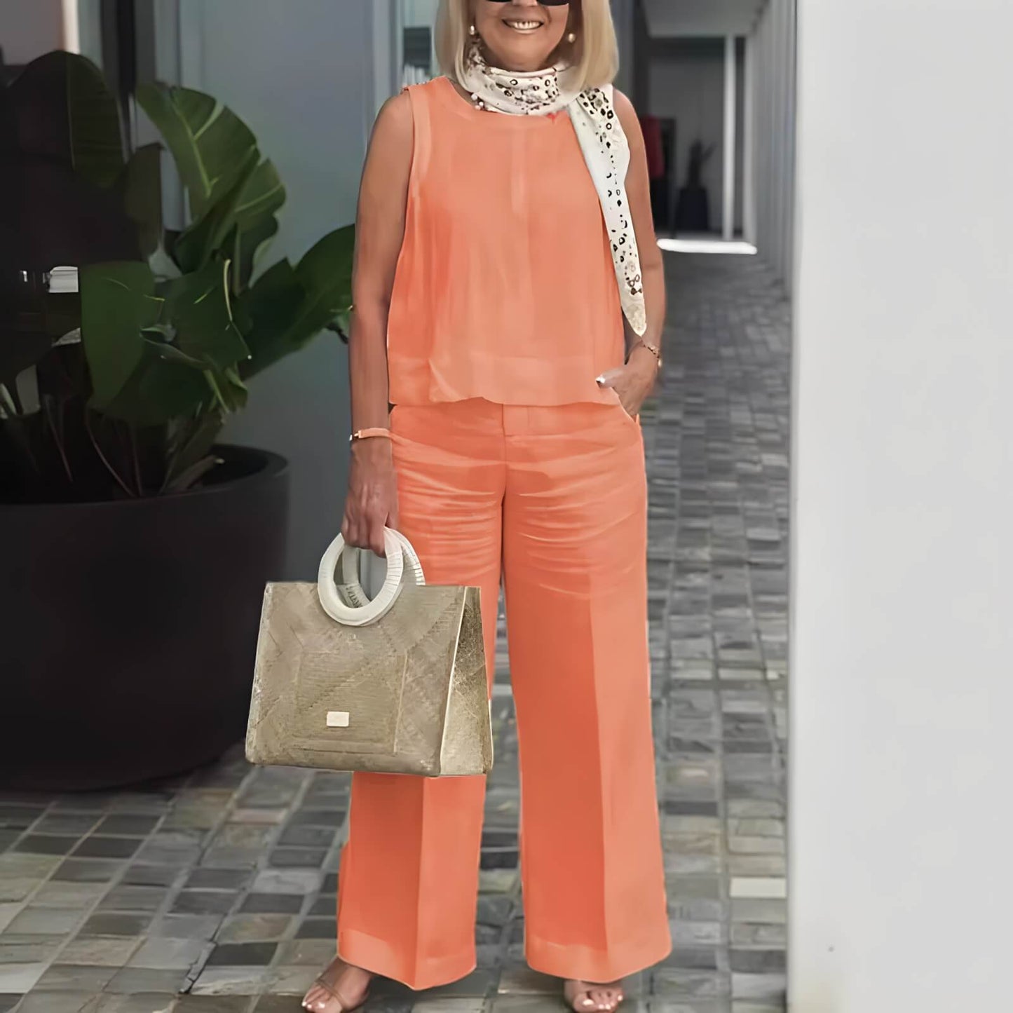 Ensemble Solène Élégance Décontractée et Confort Absolu